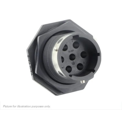 Souriau Sunbank by Eaton Circular Connector, 7 Contacts, Panel Mount Socket, Female, IP68, IP69K, 
