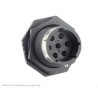 Souriau Sunbank by Eaton Circular Connector, 7 Contacts, Panel Mount Socket, Female, IP68, IP69K,