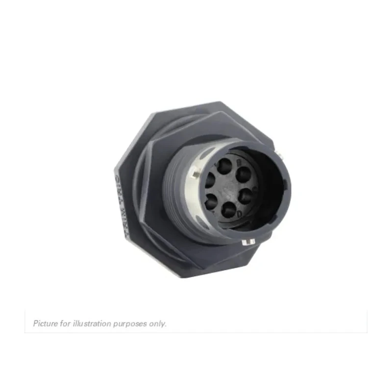 Souriau Sunbank by Eaton Circular Connector 6 Contacts Panel Mount Plug Male IP68 IP69K UTGX7106P