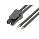 Molex 2 Way Female Super Sabre to 2 Way Unterminated Wire to Board Cable, 150 mm, 600V, Nylon Jacket 216011-1021