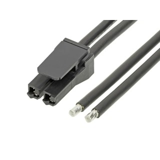 Molex 2 Way Female Super Sabre to 2 Way Unterminated Wire to Board Cable, 150 mm, 600V, Nylon Jacket 216011-1021