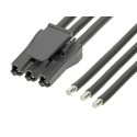Molex 3 Way Female Super Sabre to 3 Way Unterminated Wire to Board Cable, 150 mm, 600V, Nylon Jacket 216011-1031