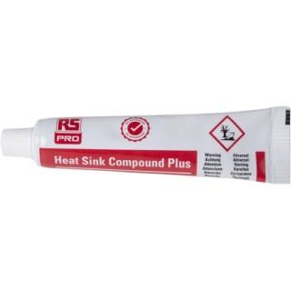RS PRO Metal Oxide Silicone Oil Thermal Grease Tube, 2.9 W/mK, 20 ml, 217-3835
