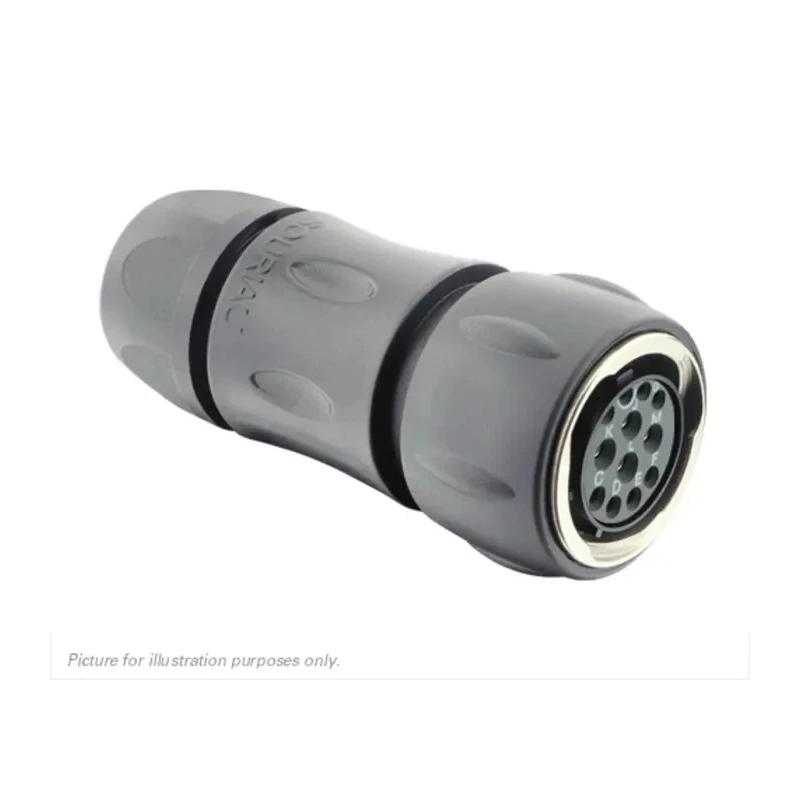 Souriau Sunbank by Eaton Circular Connector 12 Contacts Plug Female IP68 IP69K Cable Mount Bayonet 4A 50V UTGX6JC14E12S
