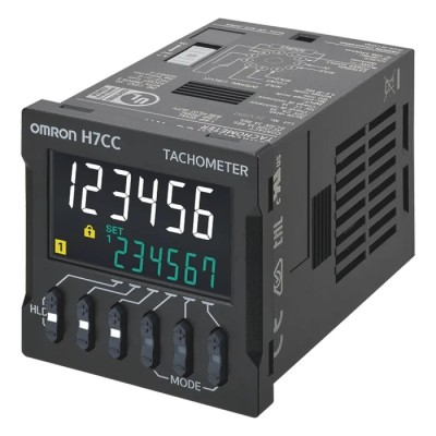 Omron Digital Counter 6-Digit LCD Panel-Mount, 24V AC, H7CC-R11WD