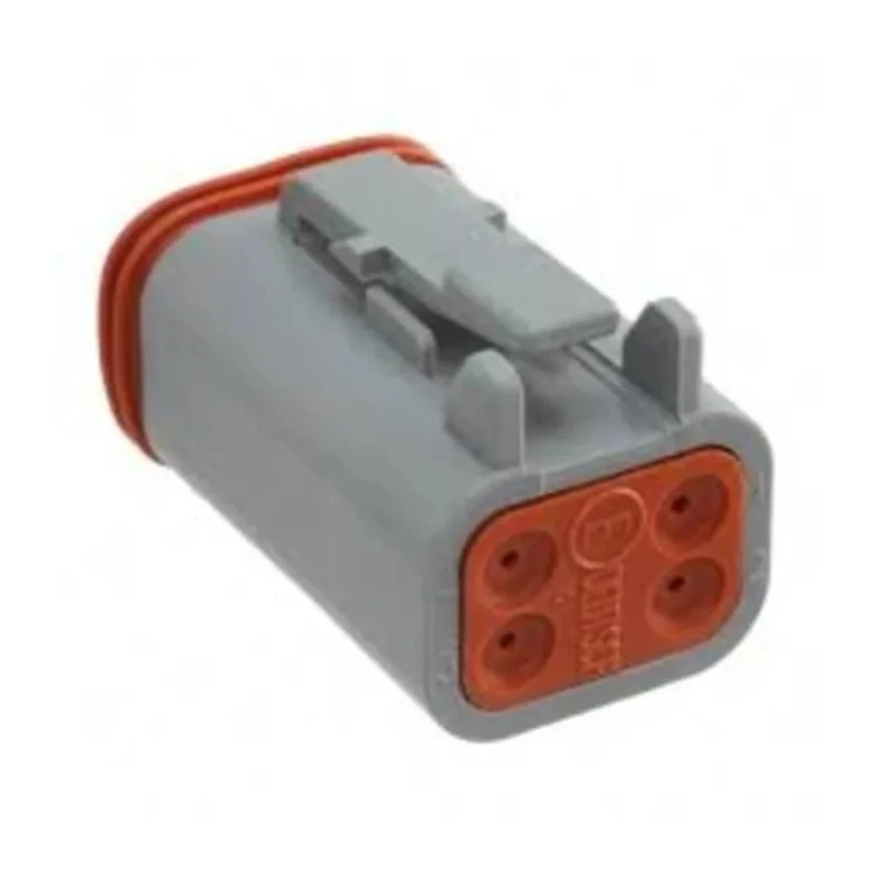 TE Connectivity DEUTSCH DT Housing for Female Terminals, Grey, 4 Way, Wire & Cable Termination DT06-4S-C015