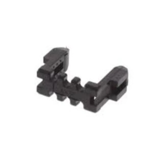 TE Connectivity Cover, Polyamide 66, Black, For Use With COVER MODU IV, AMP-LATCH Series 144684-1