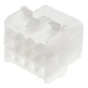 TE Connectivity Universal MATE-N-LOK Female Connector Housing, 6.35 mm Pitch, 12 Way, 3 Row Straight 1-480709