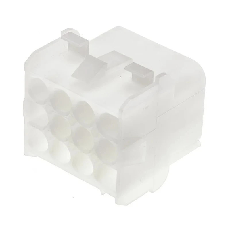 TE Connectivity Universal MATE-N-LOK Female Connector Housing, 6.35 mm Pitch, 12 Way, 3 Row Straight 1-480709