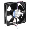 ebm-papst Axial Fan , 4300 Series, 12V DC, 138 m³/h Air Flow, 3.3 W, 70 mA Max, Ball Bearing, IP68, 119x119x32 mm