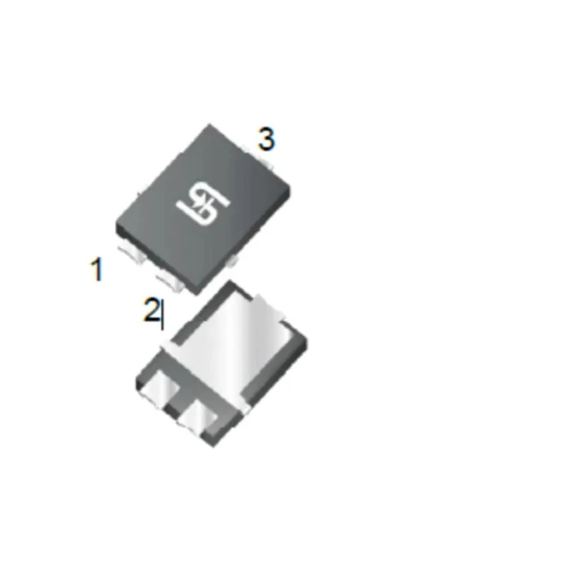 Taiwan Semiconductor Schottky Diode 45V 10A, 3-Pin SMPC4, PCB Mount TSUP10M45SH