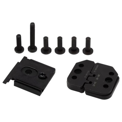 TE Connectivity Pro-Crimper III Crimp Die Set for Universal MATE-N-LOK, Insulated, Black 90548-2