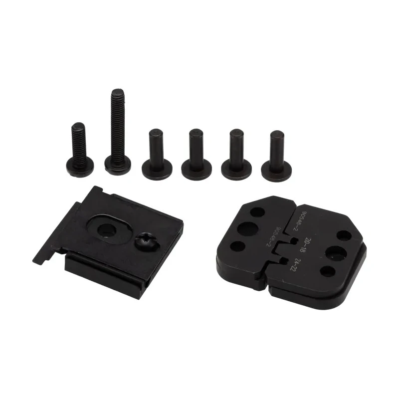 TE Connectivity Pro-Crimper III Crimp Die Set for Universal MATE-N-LOK, Insulated, Black 90548-2