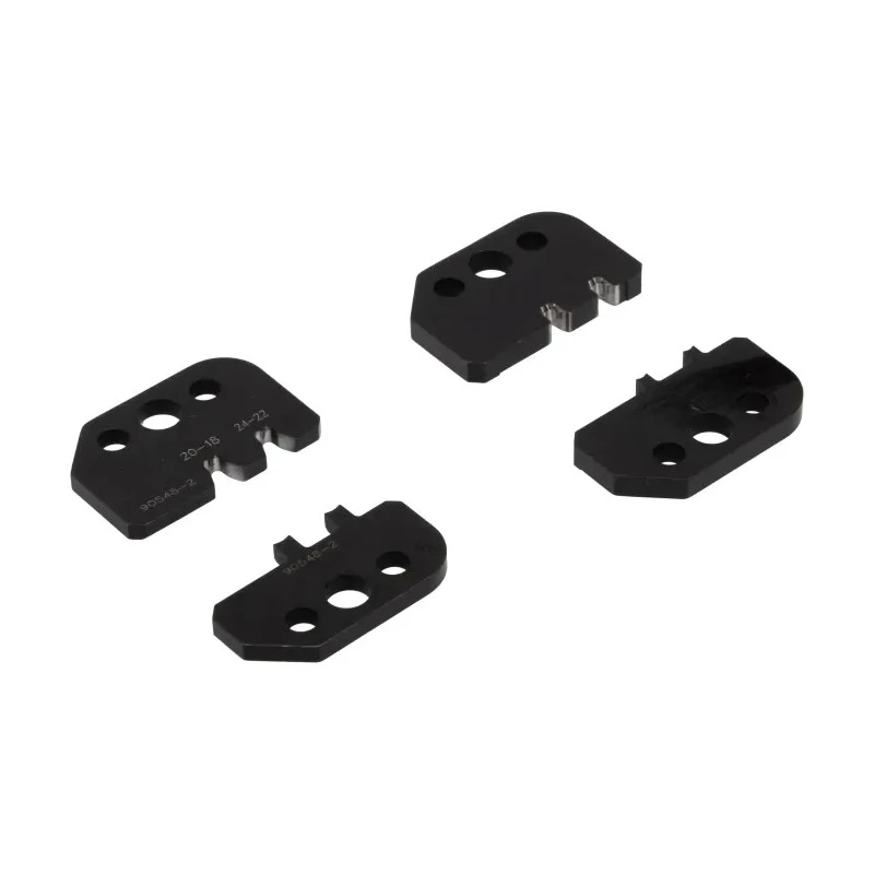 TE Connectivity Pro-Crimper III Crimp Die Set for Universal MATE-N-LOK, Insulated, Black 90548-2