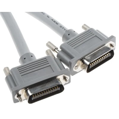RS PRO Male GPIB to Male RS232 Parallel Cable, 4 m, IEEE 488, PVC Grey Sheath, 300V RS232