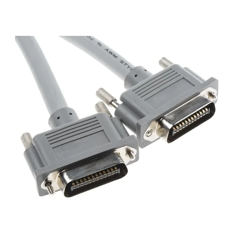 RS PRO Male GPIB to Male RS232 Parallel Cable, 4 m, IEEE 488, PVC Grey Sheath, 300V RS232