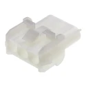 TE Connectivity Universal MATE-N-LOK Female Connector Housing, 6.35 mm Pitch, 3 Way, 1 Row, Panel Mount, Nylon 1-480701