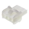 TE Connectivity Universal MATE-N-LOK Female Connector Housing, 6.35 mm Pitch, 3 Way, 1 Row, Panel Mount, Nylon 1-480701
