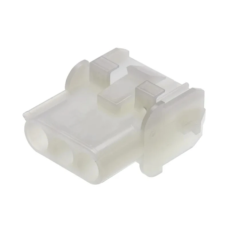 TE Connectivity Universal MATE-N-LOK Female Connector Housing, 6.35 mm Pitch, 3 Way, 1 Row, Panel Mount, Nylon 1-480701
