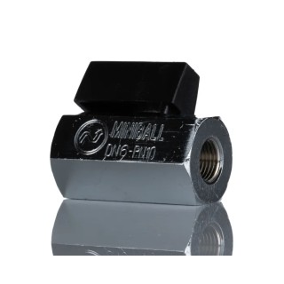 Norgren Nickel Plated Brass Threaded Reduced Bore 2-Way Ball Valve, ISO 228/1, 10 bar, Model 601112118