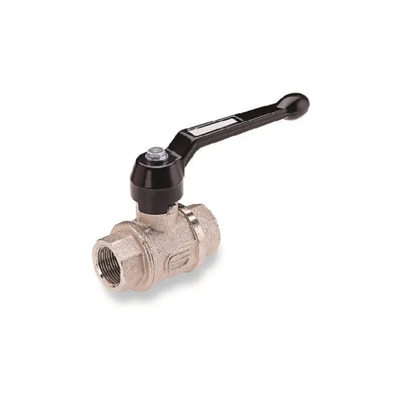 Norgren Nickel Plated Brass 2-Way Ball Valve, Threaded 1/2 inch, 12 bar, 200°C, ISO 5211, 60 Series 602113148EX