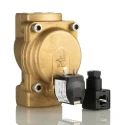 Buschjost Solenoid Valve Brass 2 Port NC 24V DC G1-1/2, 40mm Orifice, 10 Bar, ATEX, 8240600.9101.02400