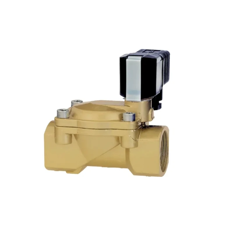 Buschjost Solenoid Valve Brass 2 Port NC 24V DC G1-1/2, 40mm Orifice, 10 Bar, ATEX, 8240600.9101.02400