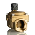 Buschjost Solenoid Valve Brass 2 Port NC 24V DC G1-1/2, 40mm Orifice, 10 Bar, ATEX, 8240600.9101.02400