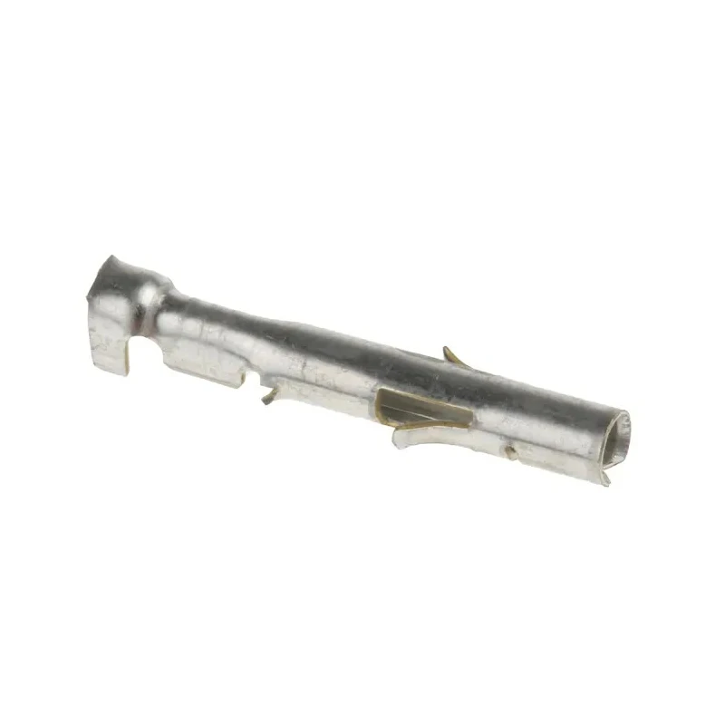 TE Connectivity Universal MATE-N-LOK Series Female Crimp Terminal 24–18 AWG 19A Brass Tin 926895-1
