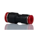 Norgren Pneufit C Series Push-in Pneumatic Fitting, Nickel Plated, 8.6mm Tube, Polybutylene Terephthalate, C00200806