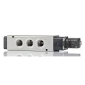 Norgren Pneumatic Solenoid Valve 5/2 Inline Mount 24V Aluminium Body V62C513A-A213J
