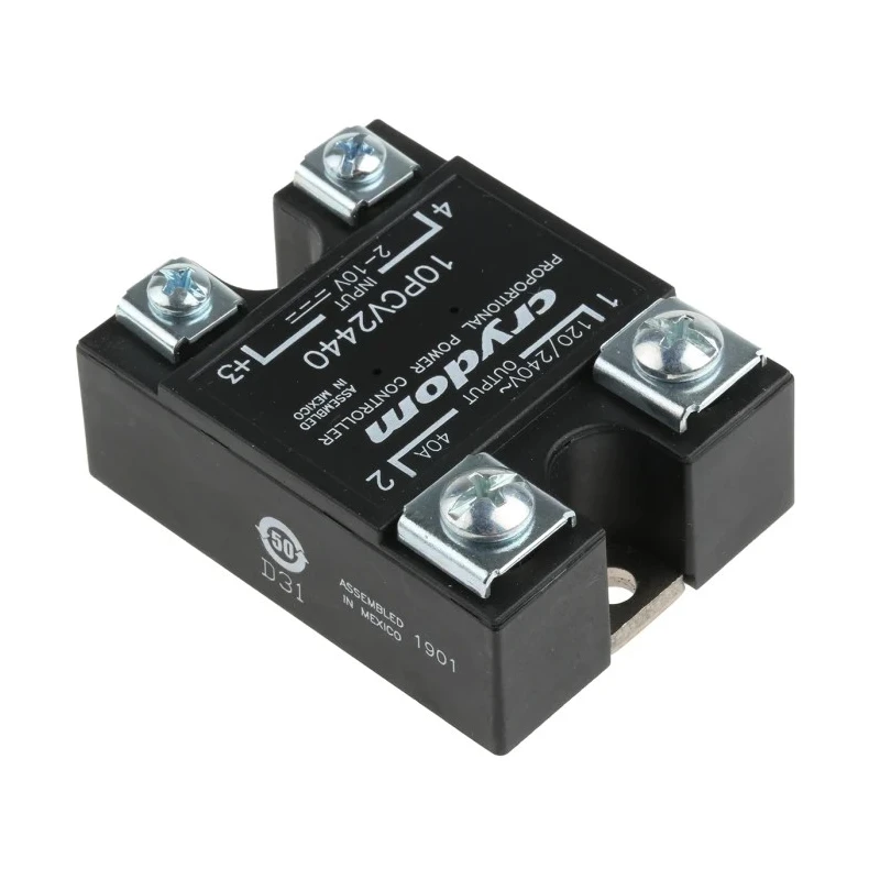 Sensata / Crydom Sensata Crydom PCV Series Solid State Relay 40A PCB Mount 240V AC Load 10PCV2440