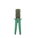 JST Crimp Tool for SAUH Contacts, Ergonomic Handle, Adjustable Ratchet, WC-AUH001