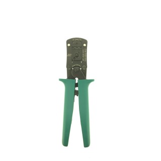 JST Crimp Tool for SAUH Contacts, Ergonomic Handle, Adjustable Ratchet, WC-AUH001