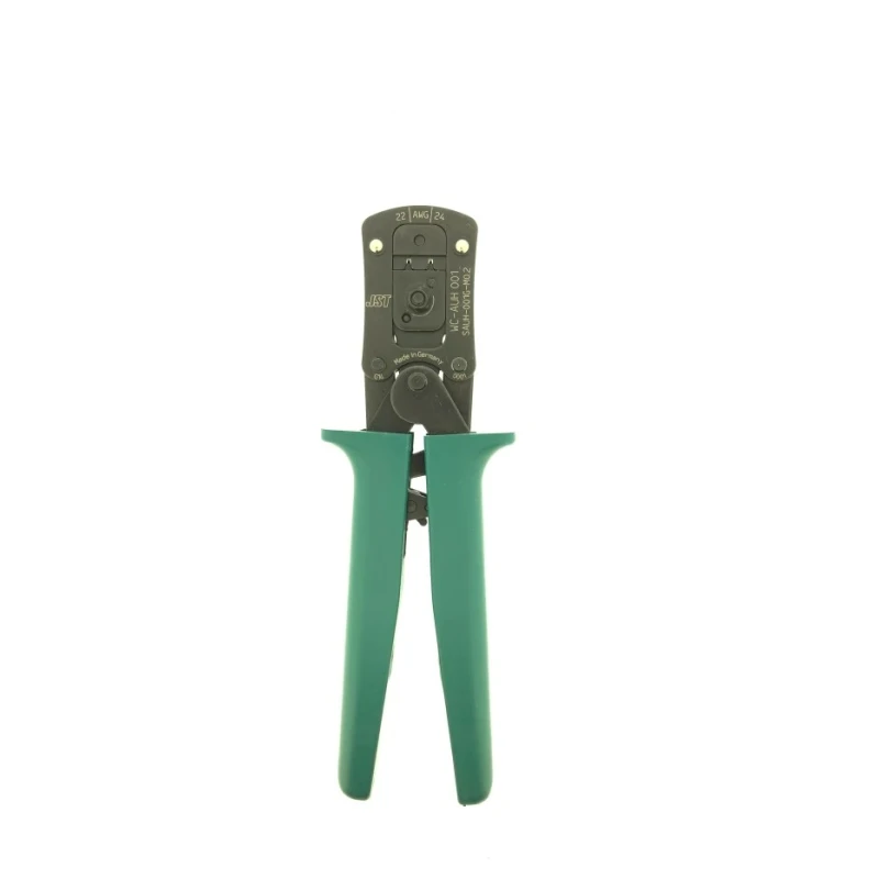 JST Crimp Tool for SAUH Contacts, Ergonomic Handle, Adjustable Ratchet, WC-AUH001