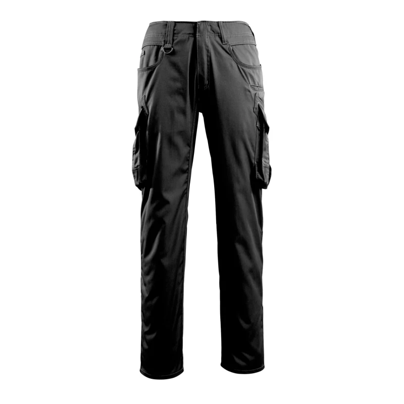 Mascot Workwear Ingolstadt Unisex Trousers Black, Cotton-Polyester, 41 in Waist, 82 cm Leg 16179-230-09 82C56