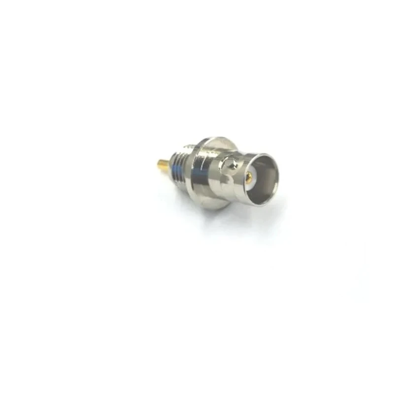 RS PRO Panel Mount BNC Coaxial Connector, Female, 50 Ω, Solder, Nickel Plated, Straight Body 218-4247