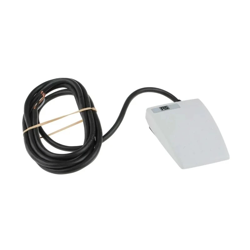 RS PRO General Purpose Momentary Foot Switch, SPCO, Thermoplastic, 3A 250V AC, Grey 218-4267