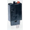 ETA Thermal Circuit Breaker 20A, 1-Pole, Base Mount, Button Actuator, 1170-21-20A