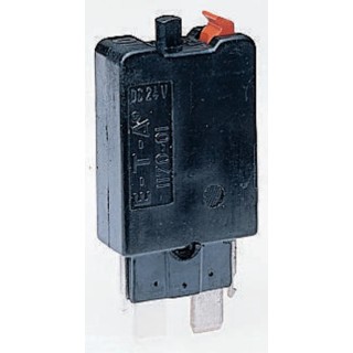 ETA Thermal Circuit Breaker 20A, 1-Pole, Base Mount, Button Actuator, 1170-21-20A