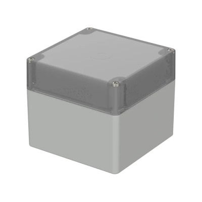Bopla Polycarbonate General Purpose Enclosure Light Grey, IP66, 150x122x120 mm, Shielded, 