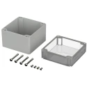 Bopla Polycarbonate General Purpose Enclosure Light Grey, IP66, 150x122x120 mm, Shielded, 