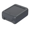 Bopla Bocube Series Flanged Polycarbonate General Purpose Enclosure, Graphite Grey, Grey Lid 96012144 B 100804 PC-V0-7024