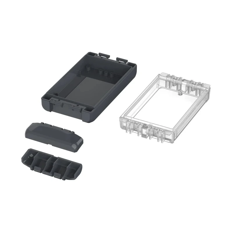 Bopla Flanged Bocube Series Polycarbonate General Purpose Electrical Enclosure, IP66 & IP68 96023144 B 140804 PC-V0-G-7024
