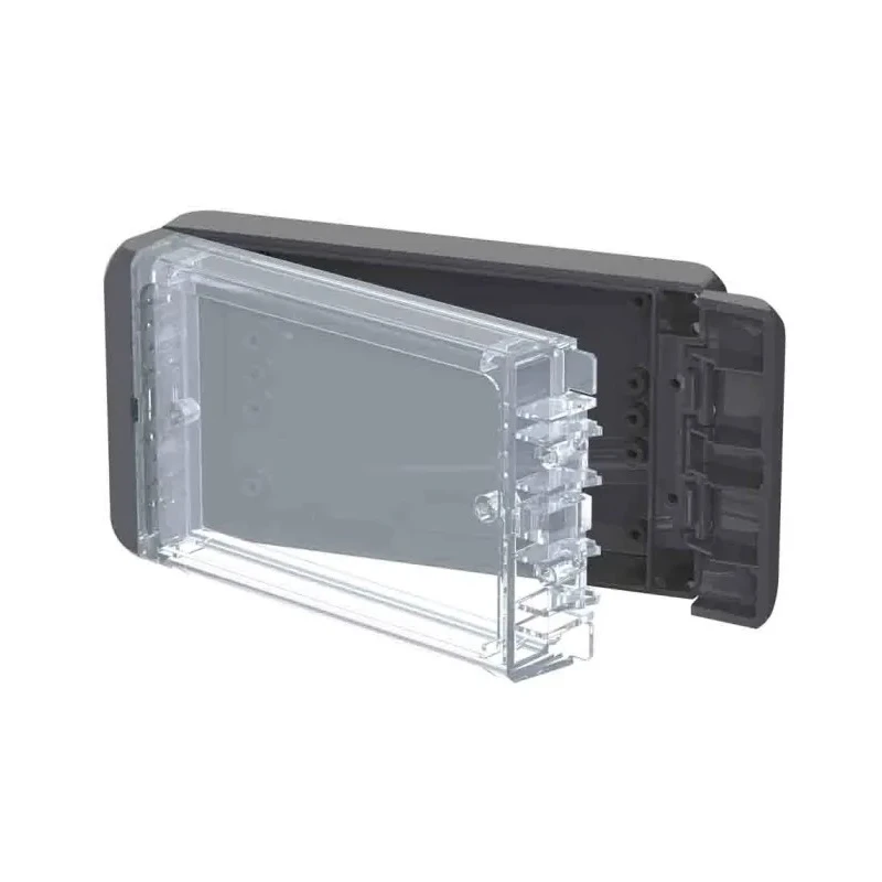 Bopla Flanged Bocube Series Polycarbonate General Purpose Electrical Enclosure, IP66 & IP68 96023144 B 140804 PC-V0-G-7024