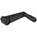 Elesa Polyamide Crank Handle 100 mm Radius, Glass Reinforced Polymer, Steel Insert 44313