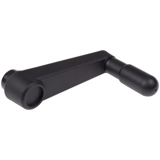 Elesa Polyamide Crank Handle 100 mm Radius, Glass Reinforced Polymer, Steel Insert 44313