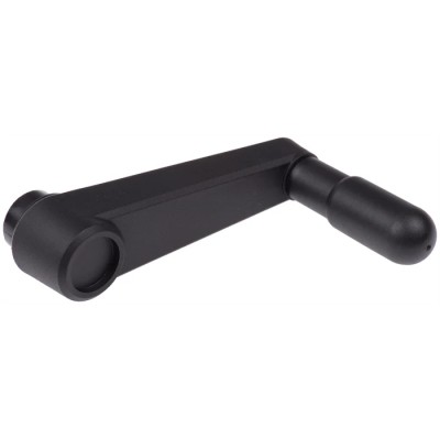 Elesa Polyamide Crank Handle 100 mm Radius, Glass Reinforced Polymer, Steel Insert 44313