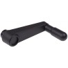Elesa Polyamide Crank Handle 100 mm Radius, Glass Reinforced Polymer, Steel Insert 44313