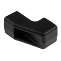 Elesa Matt Black Aluminium Arch Handle, 324 mm Length, 78 mm Height, 38 mm Width, Model 37701